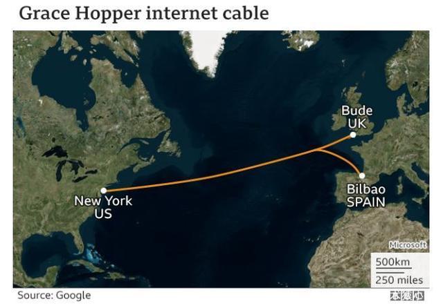谷歌宣布将建设第四条私有海底光缆,附另外三条私有海底光缆资料